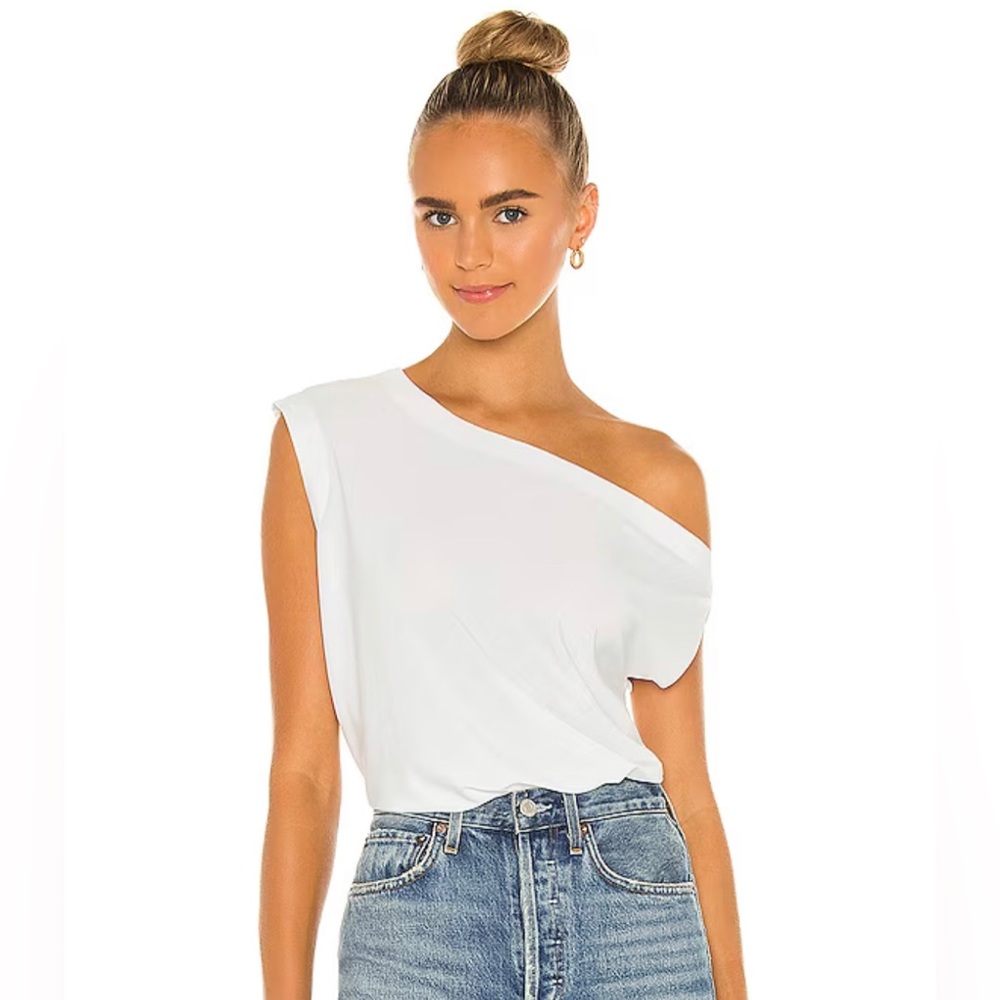 NWT Norma Kamali x REVOLVE Drop Shoulder Top